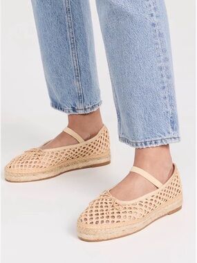 Loeffler Randall Kayla Soft Ballet Espadrille - size 7